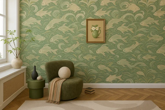 Wallpapering Feature Wall Wallpapering Feature Wall